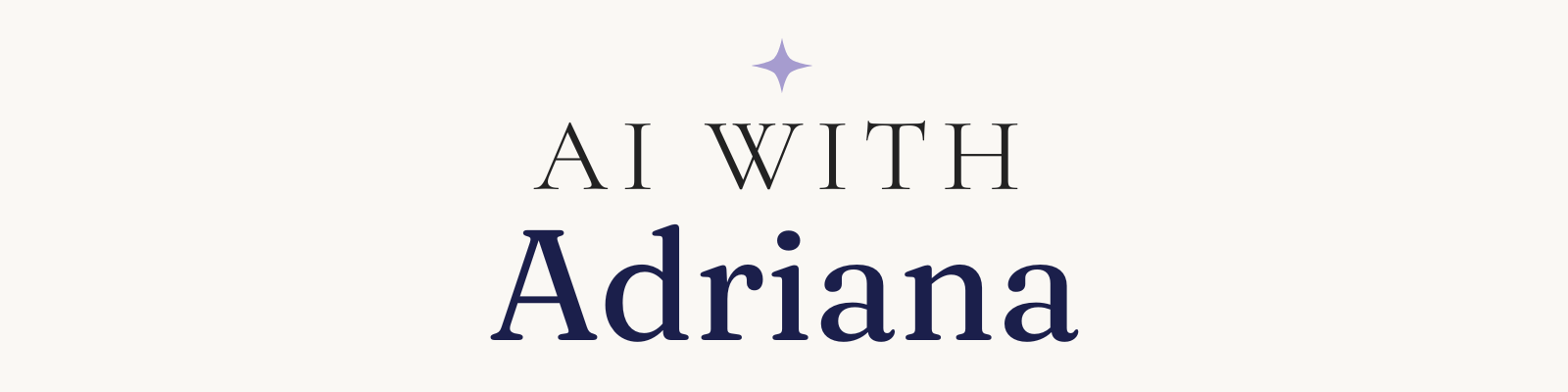 AI with Adriana logo