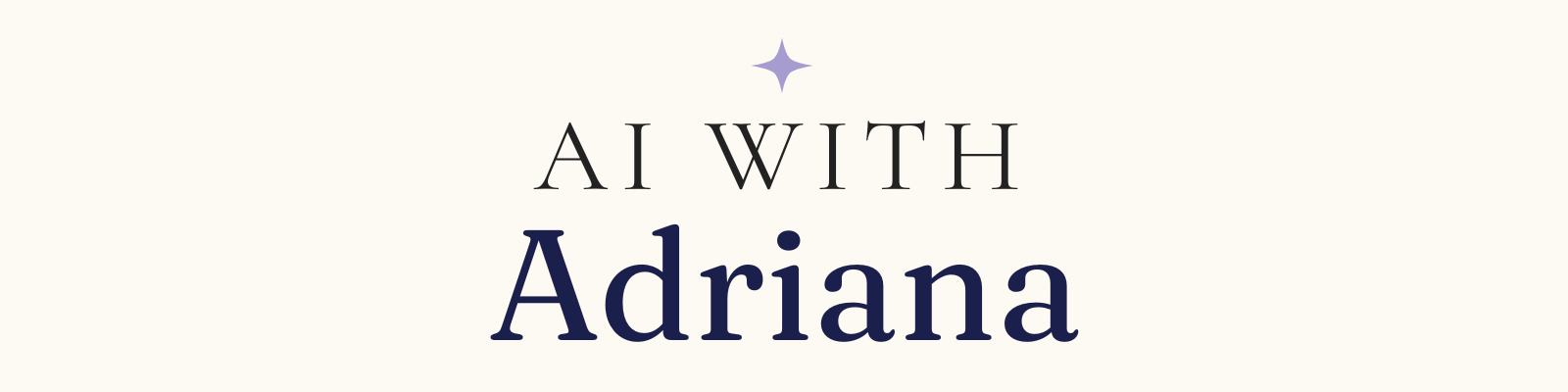 AI with Adriana logo